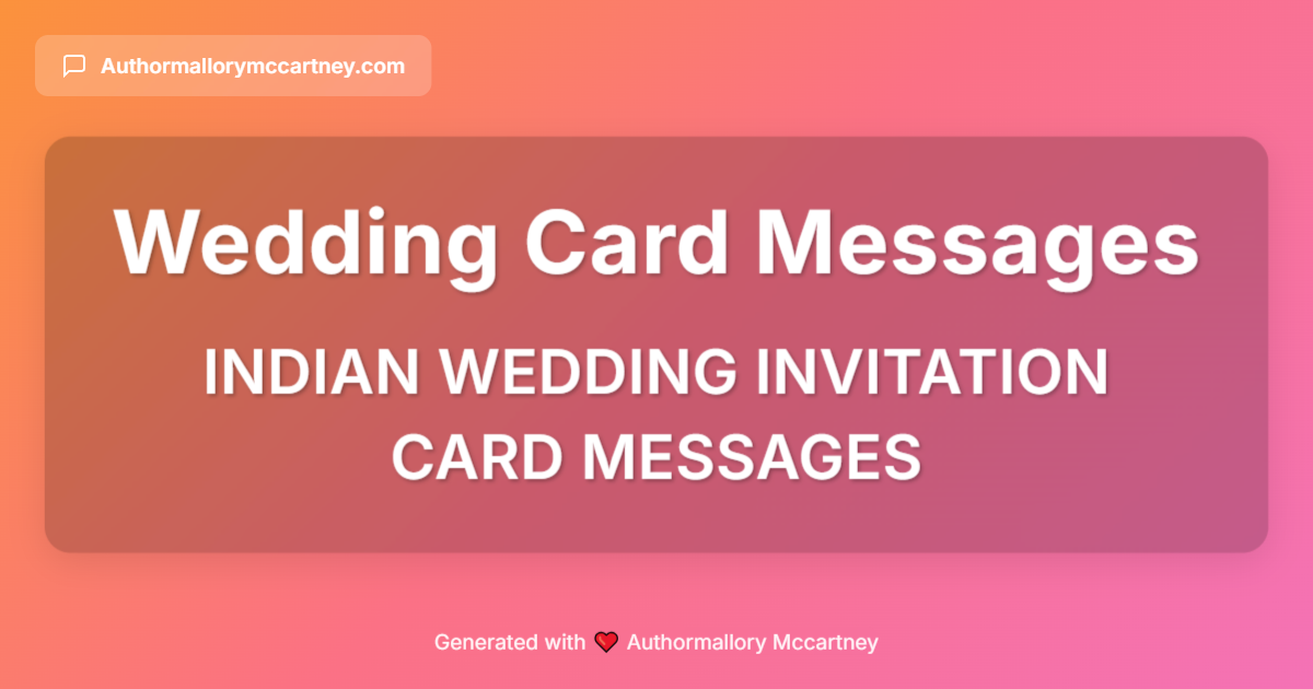 indian wedding invitation card messages